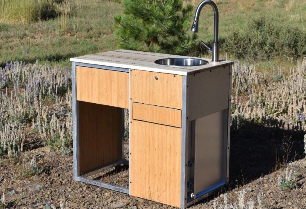 The Trail Kitchens Camper Van Kitchen Pod with sink