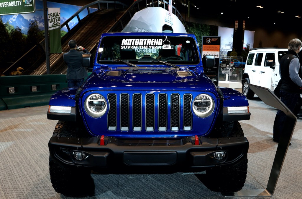 019 Jeep Wrangler Rubicon is on display at the 111th Annual Chicago Auto Show