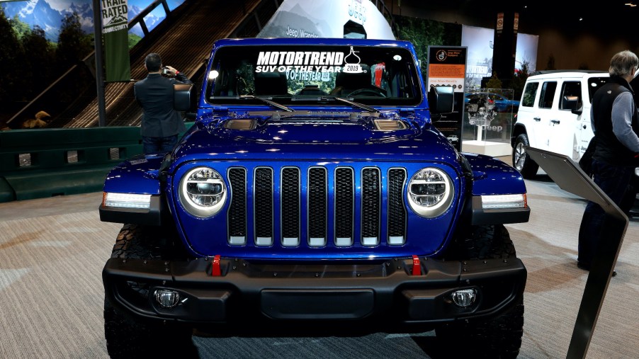 019 Jeep Wrangler Rubicon is on display at the 111th Annual Chicago Auto Show