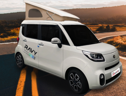 The Ravy Micro Camper Is a Bed on Wheels