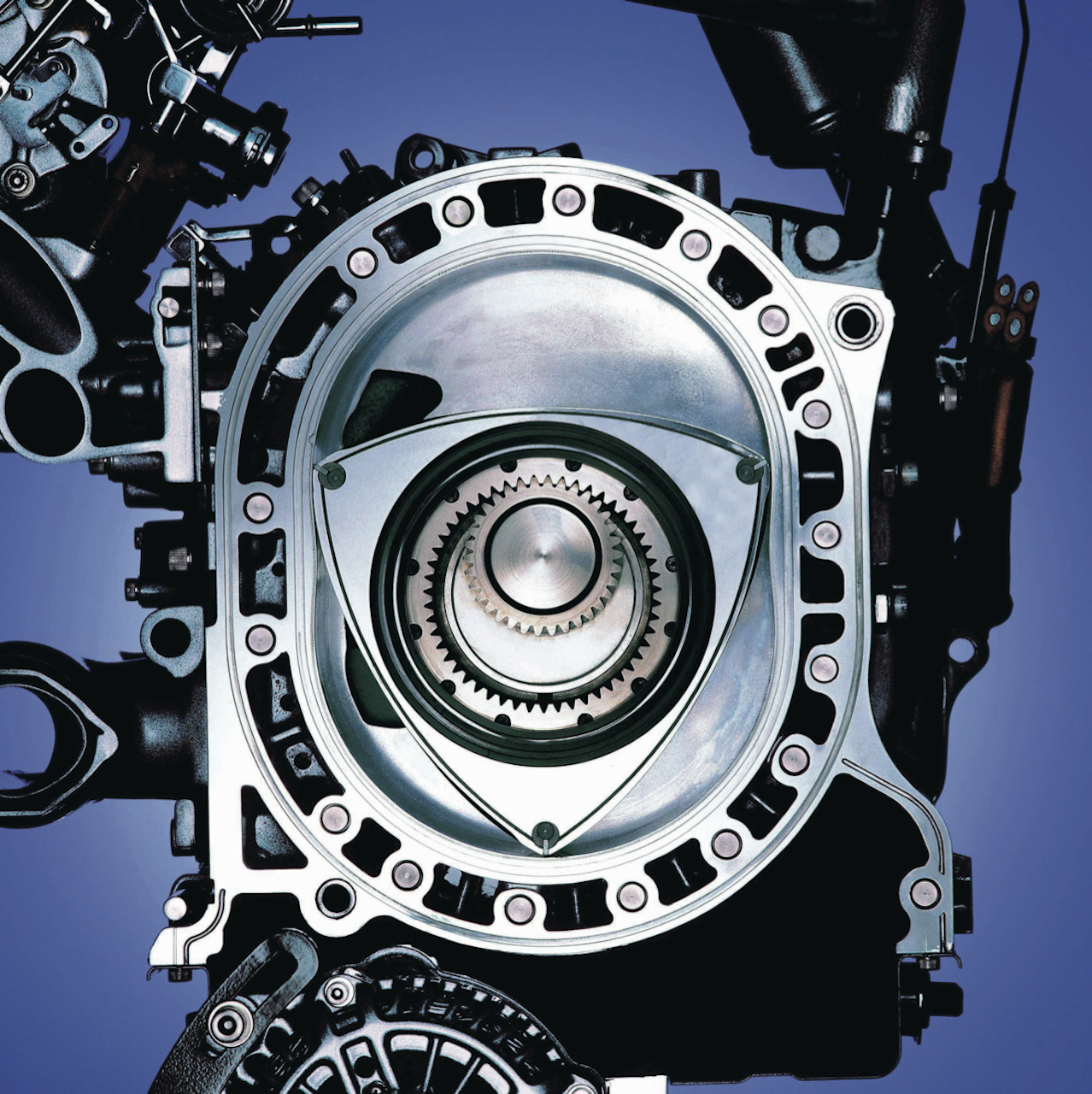 The Rotary engine design is unique to Miata cars since the 1960s.