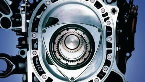The Rotary engine design is unique to Miata cars since the 1960s.