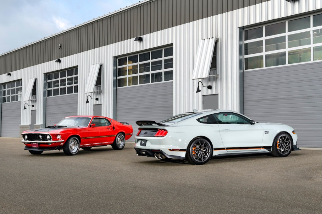 The Ford Mustang Mach 1 is one of the brand's most iconic muscle cars.