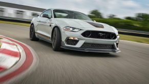 The Ford Mustang Mach 1 is one of the brand's most iconic muscle cars.