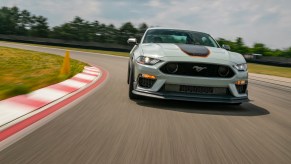 The Ford Mustang Mach 1 is one of the brand's most iconic muscle cars.