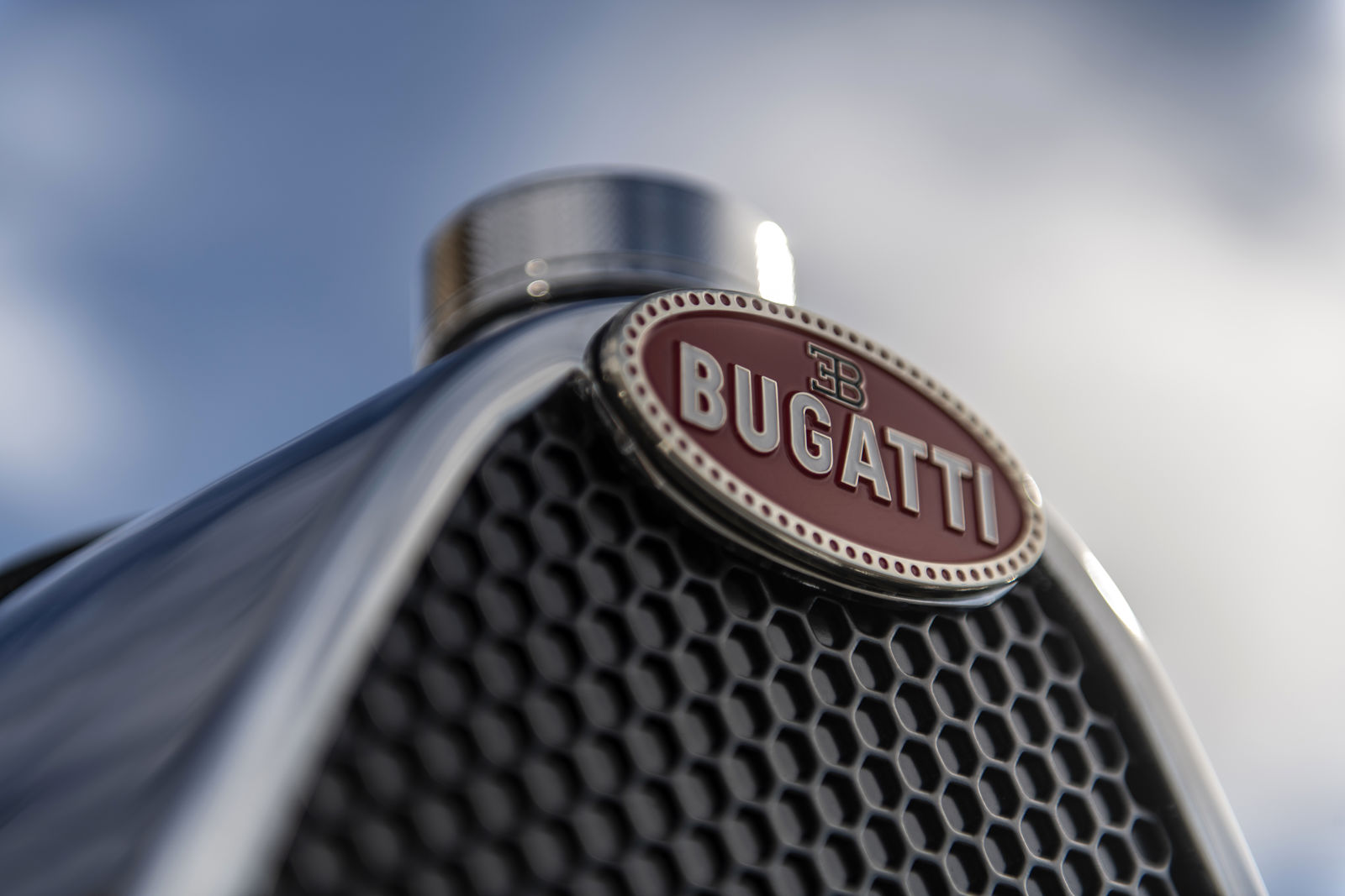 An image of the Bugatti Baby II outdoors in California.