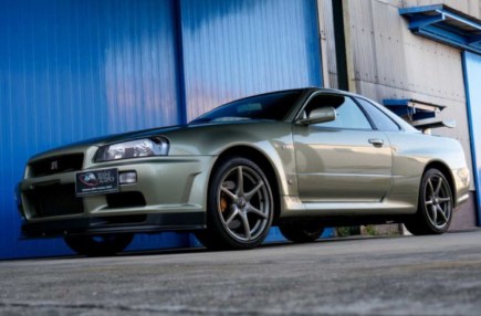 Would You Pay $485,000 for a Near-Mint R34 Nissan Skyline GT-R?