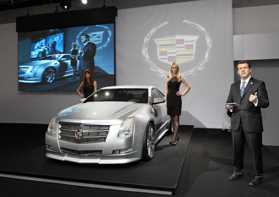 silver 2010 Cadillac CTS