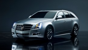 A 2014 Cadillac CTS Sport Wagon