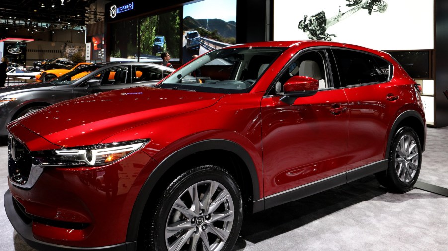 2019 Mazda CX-5 is on display at the 111th Annual Chicago Auto Show at McCormick Place in Chicago, Illinois on February 8, 2019.