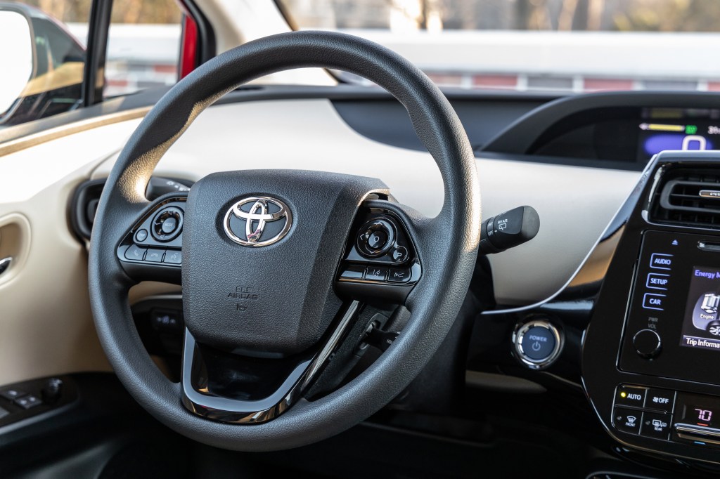 2021 Toyota Prius XLE Interior 