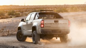 The 2021 Chevrolet Colorado ZR2 hits the trails