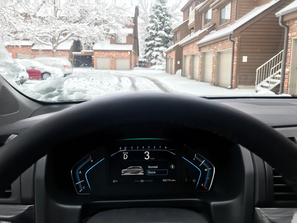 2021 Honda Odyssey Snow mode