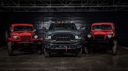 The 2021 Ram Power Wagon Gets a 75th Anniversary Gift From the TRX