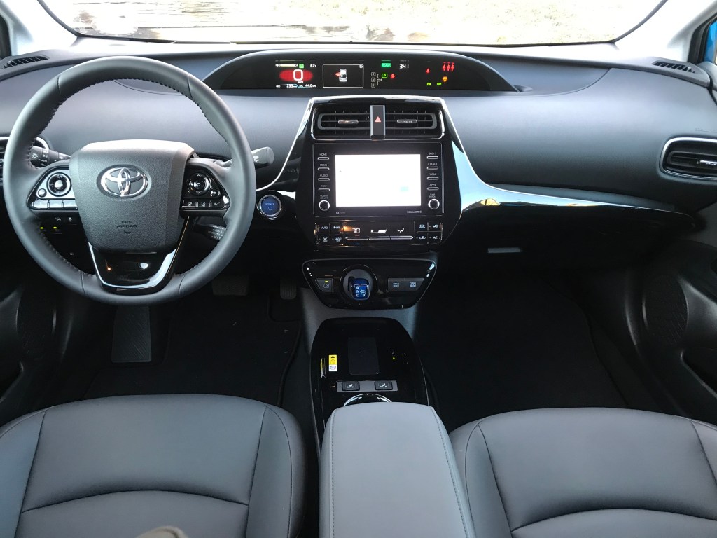 2021 Toyota Prius AWD interior