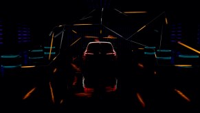 A photo of a 2022 Honda Civic in a studio.