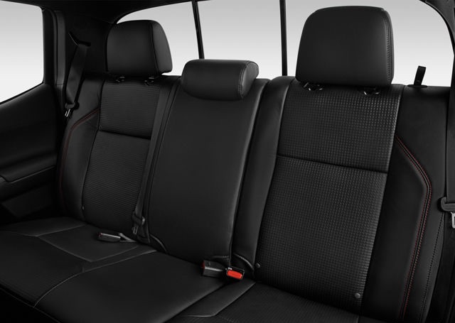 rear seats of the Toyota Tacoma TRD Pro