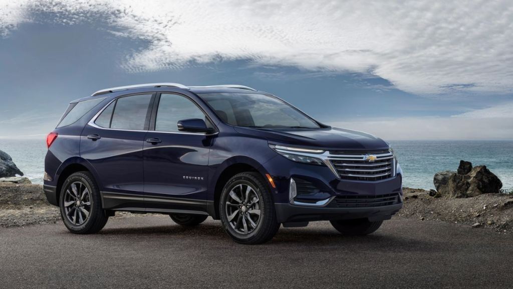 2022 Chevy Equinox parked