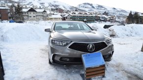 The Acura RLX on display during Acura Festival Village At The Sundance Film Festival 2019