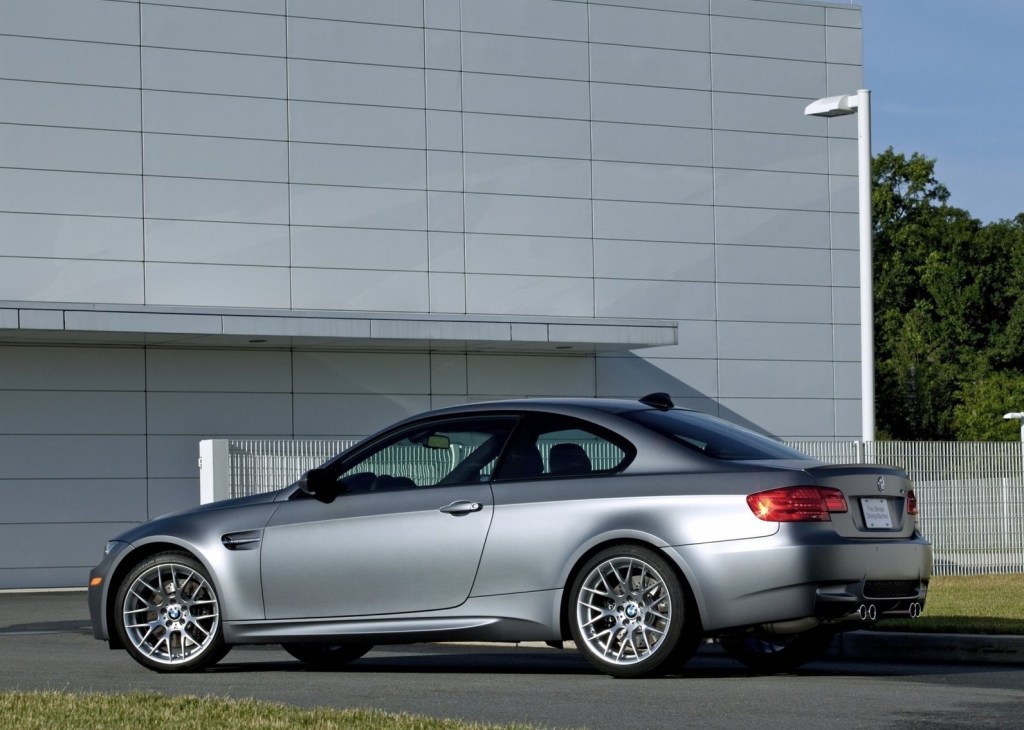 2010 BMW M3 rear shot