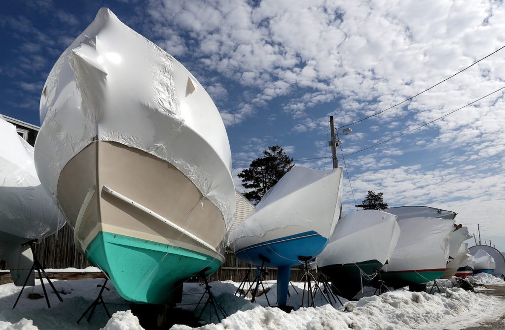 Boat shrink wrap