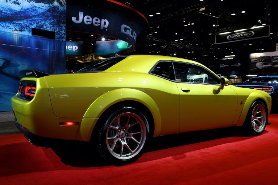 2020 Dodge Challenger SXT is on display at the 112th Annual Chicago Auto Show