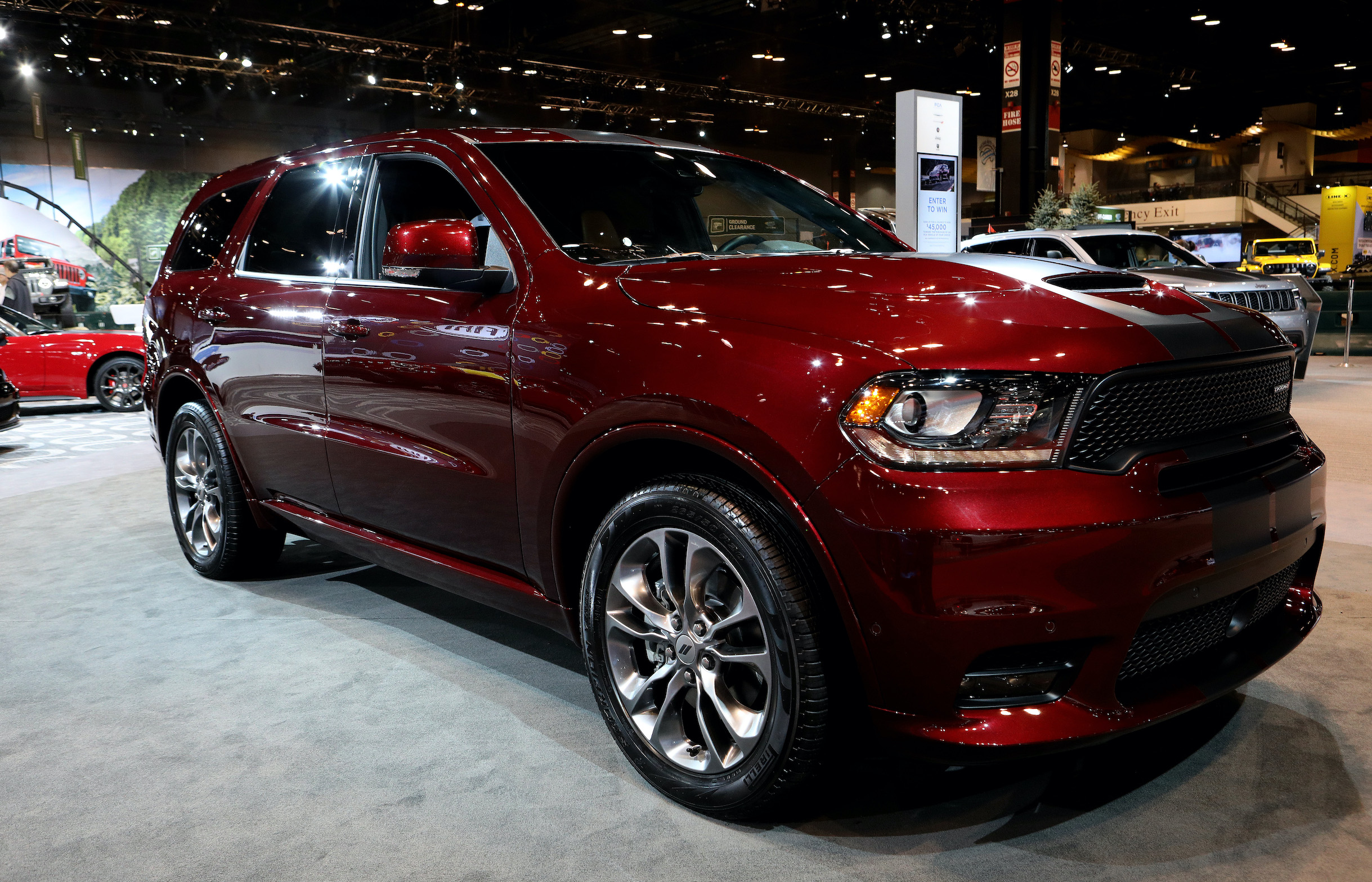 2019 Dodge Durango is on display at the 111th Annual Chicago Auto Show