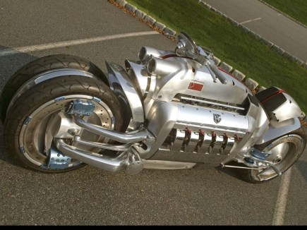 The Amazing Tomahawk Was a Dodge Viper V10 Powered Motorcycle, Sort Of