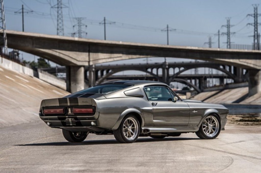 A charcoal 1967 Shelby GT500 hero car from Gone in 60 Seconds
