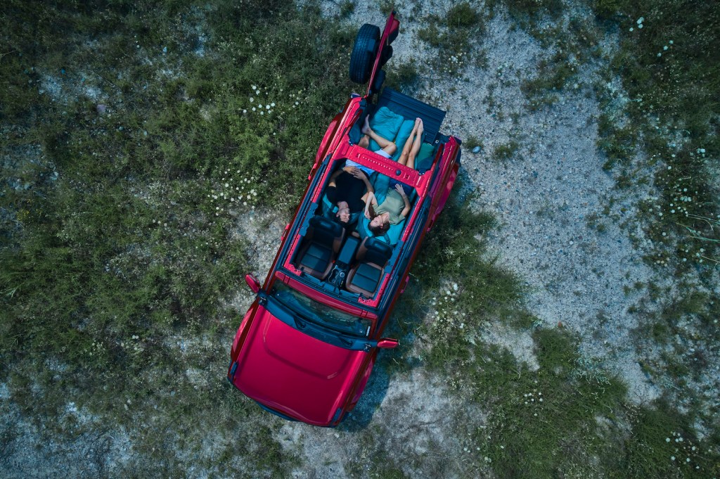 Camping in the 2021 Ford Bronco