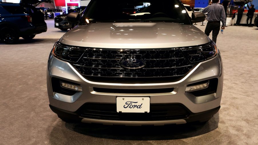 2020 Ford Explorer is on display at the 112th Annual Chicago Auto Show at McCormick Place