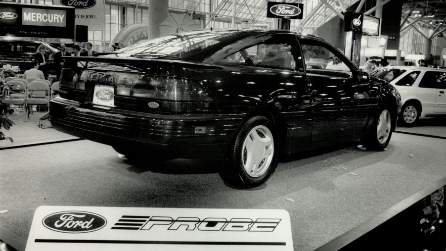 A Ford Probe being unveiled