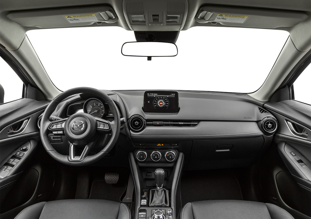 Front seats of the 2019 Mazda CX-3