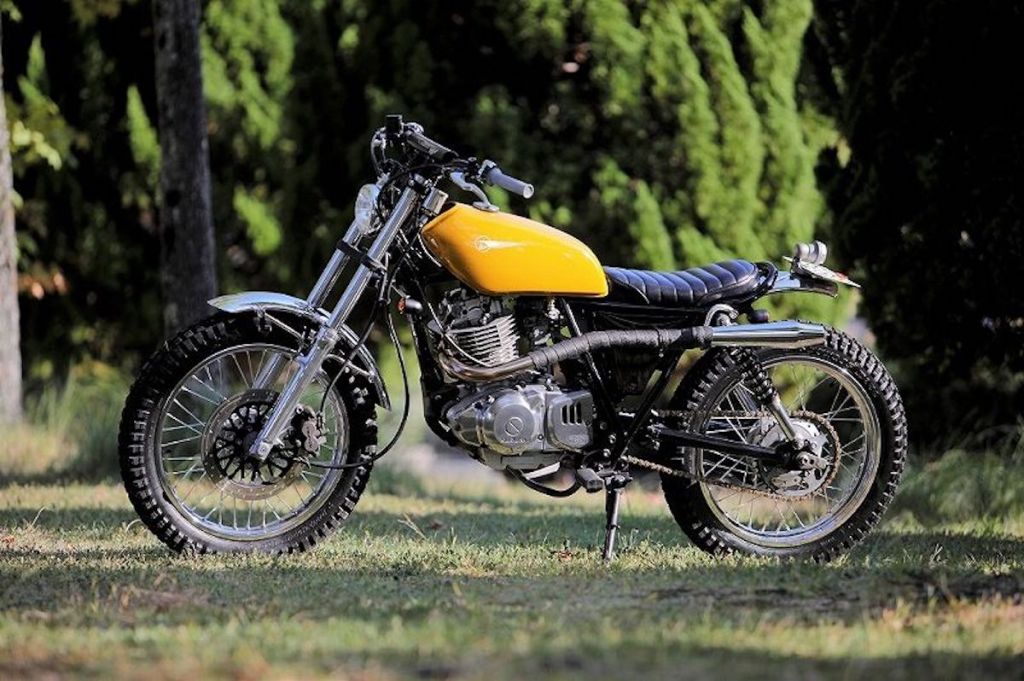 This Suzuki TU250 Scrambler Is an Unpretentious Work of Art