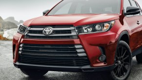 2019 Toyota Highlander close up