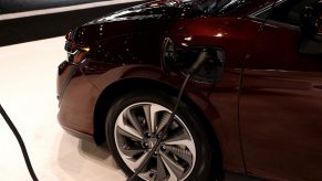 2019 Honda Clarity is on display at the 111th Annual Chicago Auto Show