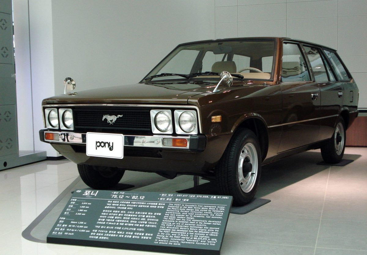 Hyundai's First North American Car Was the Pony Cool or Nah?