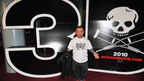 Jason 'Wee Man' Acuna (who now lives in a camper van) attends the UK Film Premiere of 'Jackass 3D'
