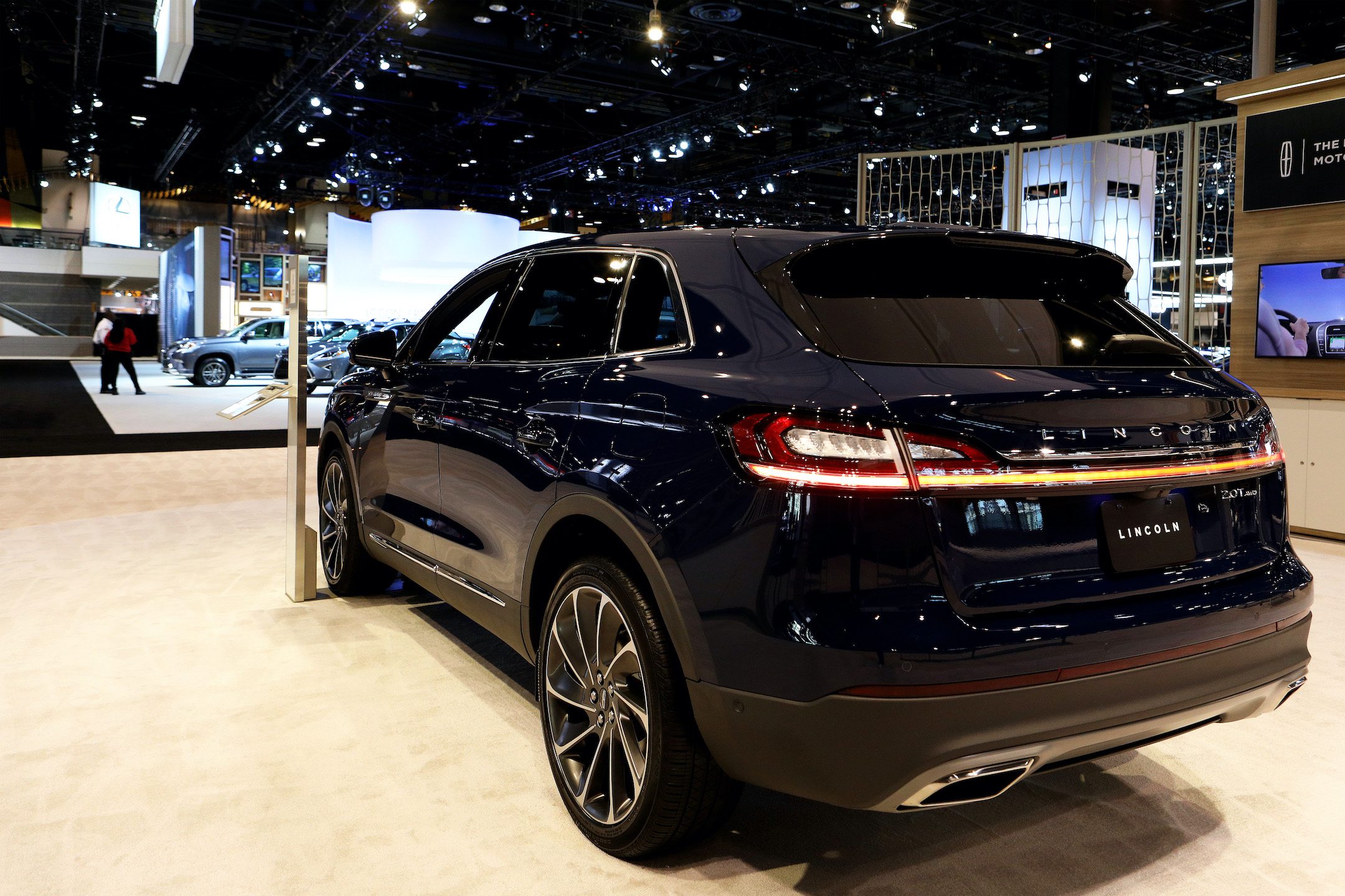 2019 Lincoln Nautilus is on display at the 111th Annual Chicago Auto Show at McCormick Place
