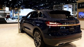 2019 Lincoln Nautilus is on display at the 111th Annual Chicago Auto Show at McCormick Place