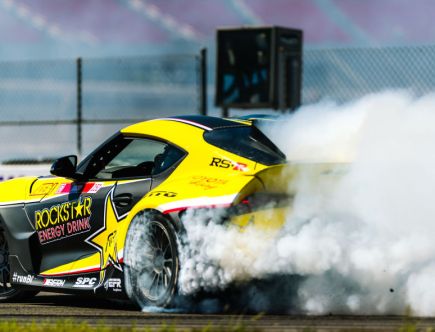 Watch the Toyota GR Supra Drift Racing With the Pros