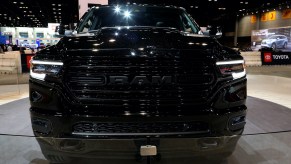 2020 RAM 1500 is on display at the 112th Annual Chicago Auto Show at McCormick Place