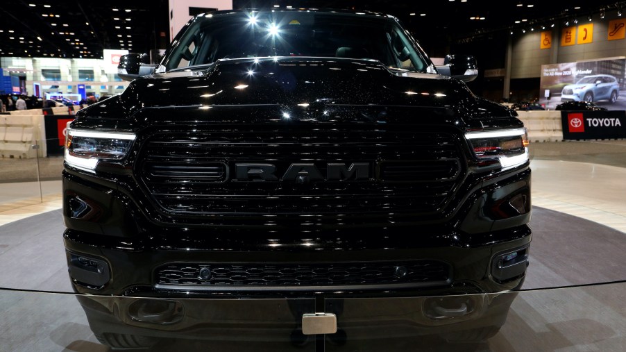 2020 RAM 1500 is on display at the 112th Annual Chicago Auto Show at McCormick Place