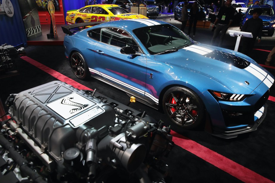 Ford shows off their new 700+ horsepower 2020 Mustang Shelby GT 500