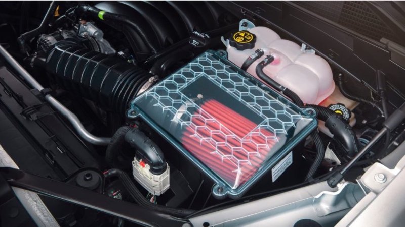 Chevy Suburban and Tahoe Upgraded Air Intake System 