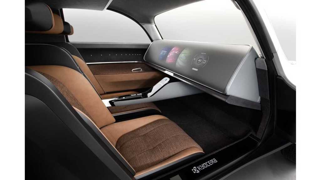Kyocera Moeye self-driving concept interior