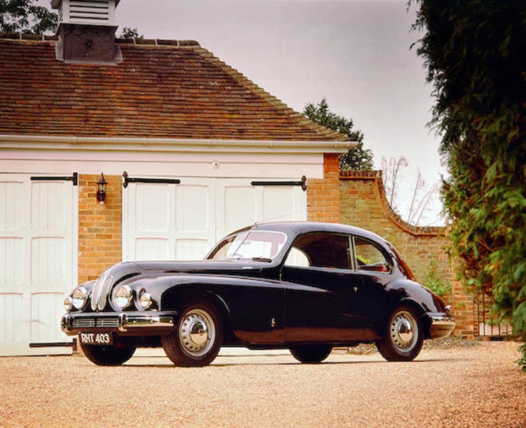A black 1953 Bristol 403