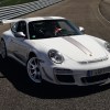 A white 2011 Porsche 911 GT3 RS 4.0