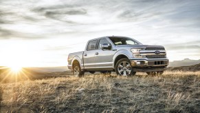 2018 Ford F-150 on a hillcrest