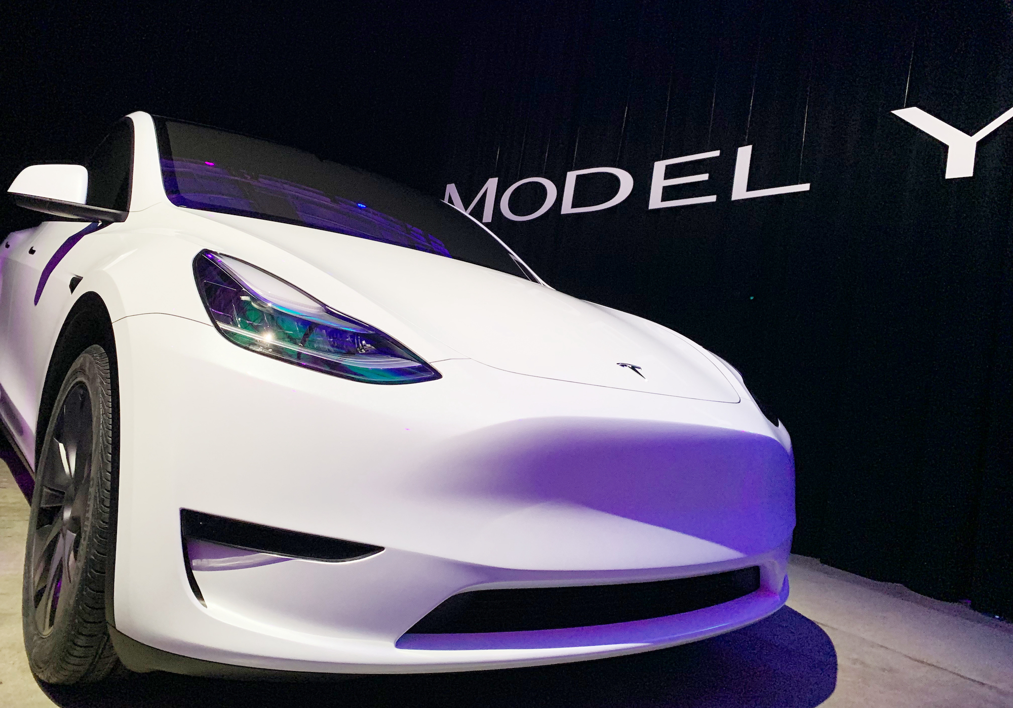 The new Tesla Model Y is introduced onn March 14, 2019, in Los Angeles
